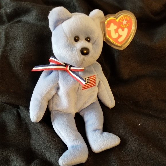 TY "USA" "AMERICA" "GLORY" BEANIE BABIES - Picture 3 of 8